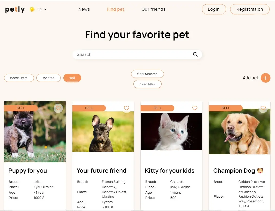 animal welfare project