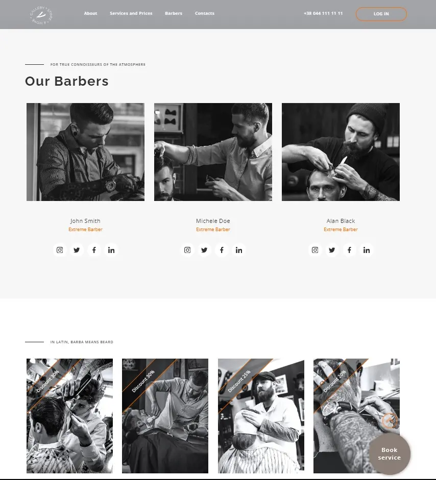 barbershop project